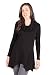 Texere Women’s Bamboo Cowl Neck Tunic (Nintu) Eco-Friendly Clothing