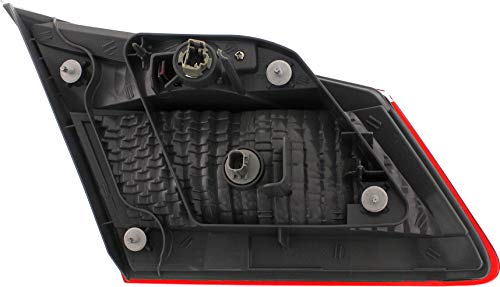 Evan Fischer Tail Light Assembly Compatible With 2013-2015 Honda Accord Inner Ex/Lx/Sport Models Sedan Passenger Side #TOP4