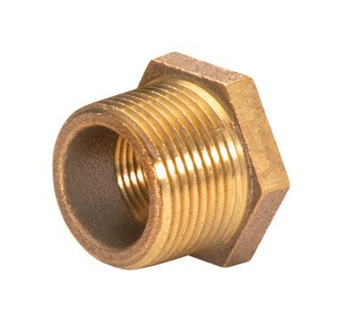 JMF 2 in. Male x 1-1/4 in. Dia. Female Red Brass