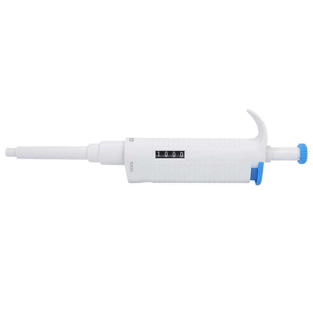 Pipeta manual automática de alta precisión de precisión Conjunto completo Pipeta ajustable Micropipeta de 100 a 1000 ul para muestreo y dispensación