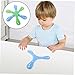 Abaodam 2pcs Outdoor Sports Boomerangs Soft Material Safe for Toddlers for Family Playtime