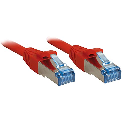 Preisvergleich Produktbild LINDY 47164 2m Cat.6A S / FTP LSZH Netzwerkkabel, rot
