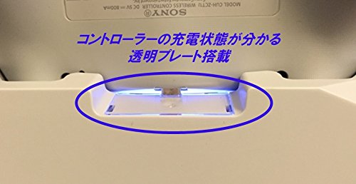Amazon.co.jp: PS4 初期型用 多機能縦置きスタンド コントローラー2台