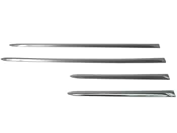 BRIGHTZ 汎用 メッキサイドドアモール 】 「 100cm×4 」 【 SAI