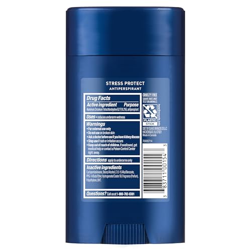 Desodorante antitranspirante Suave Stress Protect Men 2.7oz x12 miniatura 5