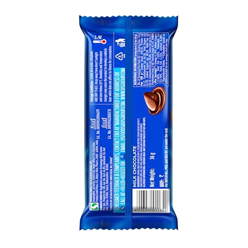 Image of LuvIt Luscious Milk Delectable Chocolate Multipack, 100% Delicious, Pack of 20-36gm Each