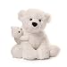 GUND Polar Bear & Baby Plush, 12"