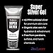 ibodycare Super Silver Colloidal Silver Gel Nano-Silver 45 PPM Skin Gel for Skin Comfort & Wellness, Healing, Moisturizing, and Soothing - 4 Oz, Various Sizes