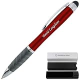 Dayspring Pens Engraved Pen | Red Lumen Light Up Pen. A Gift Pen With Engraving That Lights Up. Pers