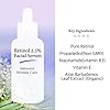 Retinol-25-Solution-Facial-Serum-with-Vitamin-E-Facial-Crepe-Erase-Age-Spot-Remover-High-Strength-Solution-for-Face-without-a-Prescription-2-Fl-Oz-60ml Retinol 2.5% Solution Facial Serum with Vitamin E - Facial Crepe Erase, Age Spot Remover, High Strength Solution for Face without a Prescription, 2 Fl Oz (60ml)