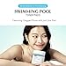 EQQUALBERRY Swimming Pool Toner Pads - Dual-Textured Facial Toner Pads for Pore Care and Gentle Exfoliation | Boosted Hydration with Hyaluronic Acid | Korean Toner Pads for Face (70 Pads)
