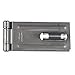 Hasp, Fixed, Steel, Natural, 3-1/4 In. L