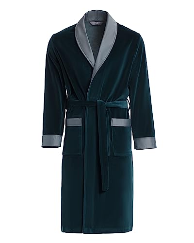Peignoir Homme Velours Revise RE-103 contre le froid hivernal avec style et douceur