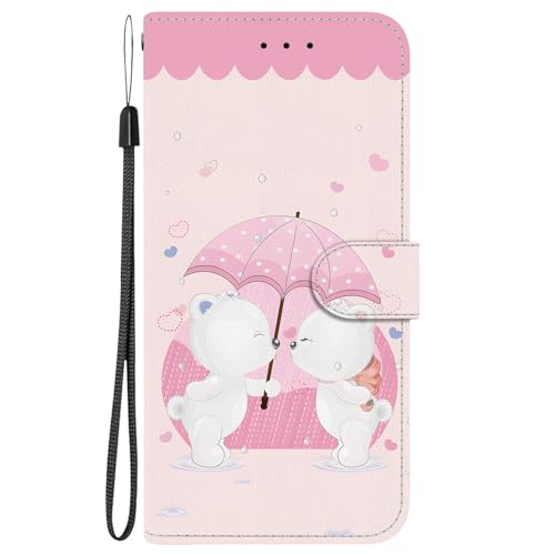 Compatible with/Replacement for Tecno Camon 17P PU Leather Case Protection Card Slots Wallet Flip Cover TXSJW2 (17)