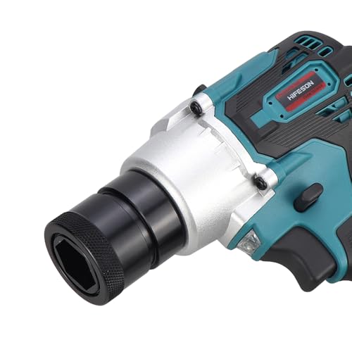 HIFESON Cordless Rivet Nut Gun, Electric Automatic Rivet Nut Tool Professional Kit with 2pcs Battery & Charger(1/4",5/16",3/8") by HIFESON - Used condition - Image 5