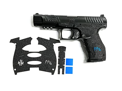Handleitgrips Textured Rubber Gun Grip Tape Wrap Gun Parts for Walther PPQ Q5 / Q5 Match - Handleitgrips