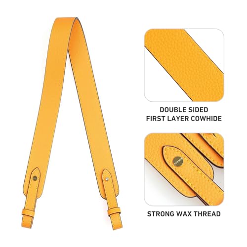 Jiesinlov Genuine Leather Shoulder Bag Straps Replacement for Picotin Handbags4