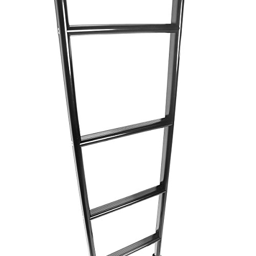 Vantech Rear Access Ladder Compatible With Sprinter & Nissan Nv Low Top (68") Black #TOP4