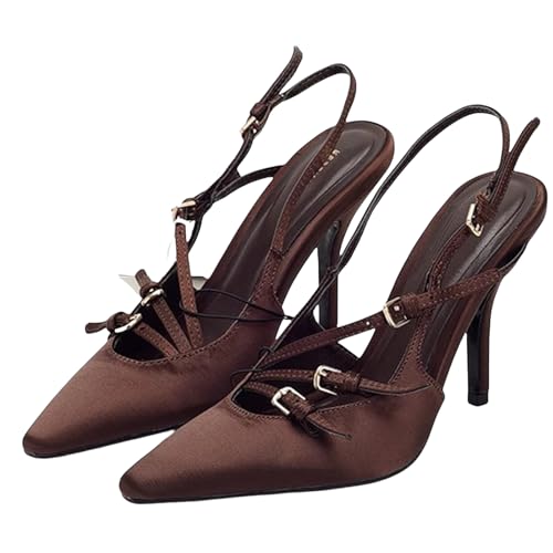 Pumps Slingback Noir à Petit Talon Kitten pour Femme | Élégance Quotidienne
