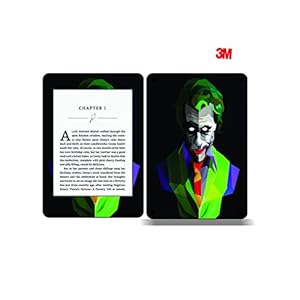 Elton 3M Vinyl Skin Decal Sticker Protective for Kindle Paperwhite eBook Reader Wrap Cover Skin – Joker Color
