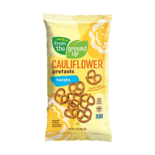From The Ground Up, Original Cauliflower Pretzel Twists, 4.5 Ounce