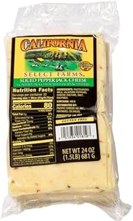 California Select Farms Sliced Pepper Jack Cheese 1.5 LB