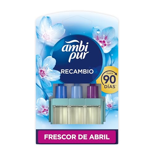 Ambi Pur 3Volution Recambio De Ambientador Eléctrico Lenor Frescor De Primavera 20 ml