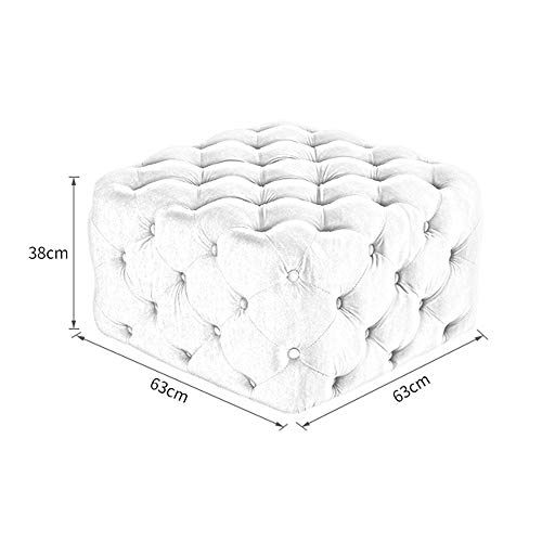 Hmggdd Fabric Sofa Stool Lightweight Shoe Changing Stool Household Creative Sitting Stool Living Room Lazy Bed (Color : D) #TOP1