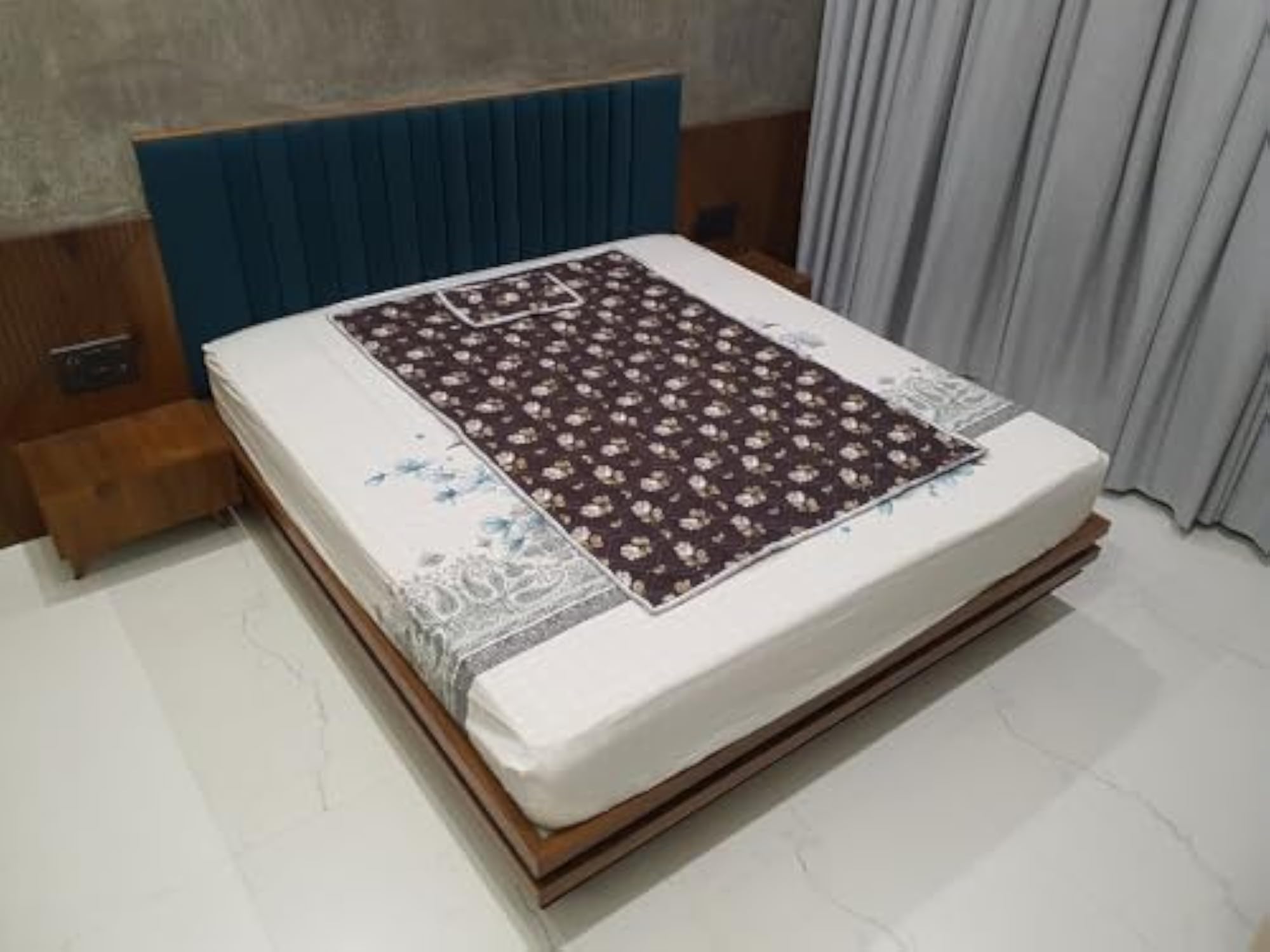 KPPBio Energy Magnetic Field Cotton Mattress Protector with 1 Pillow