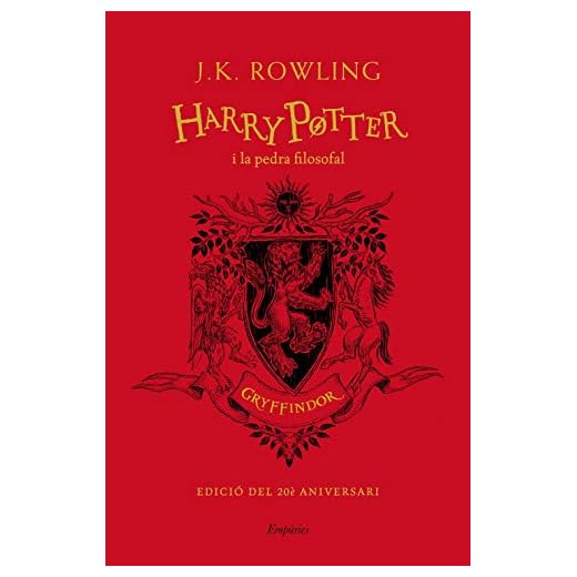 Harry Potter i la pedra filosofal (Gryffindor) TD: Edició del 20è Aniversari (SERIE HARRY POTTER)