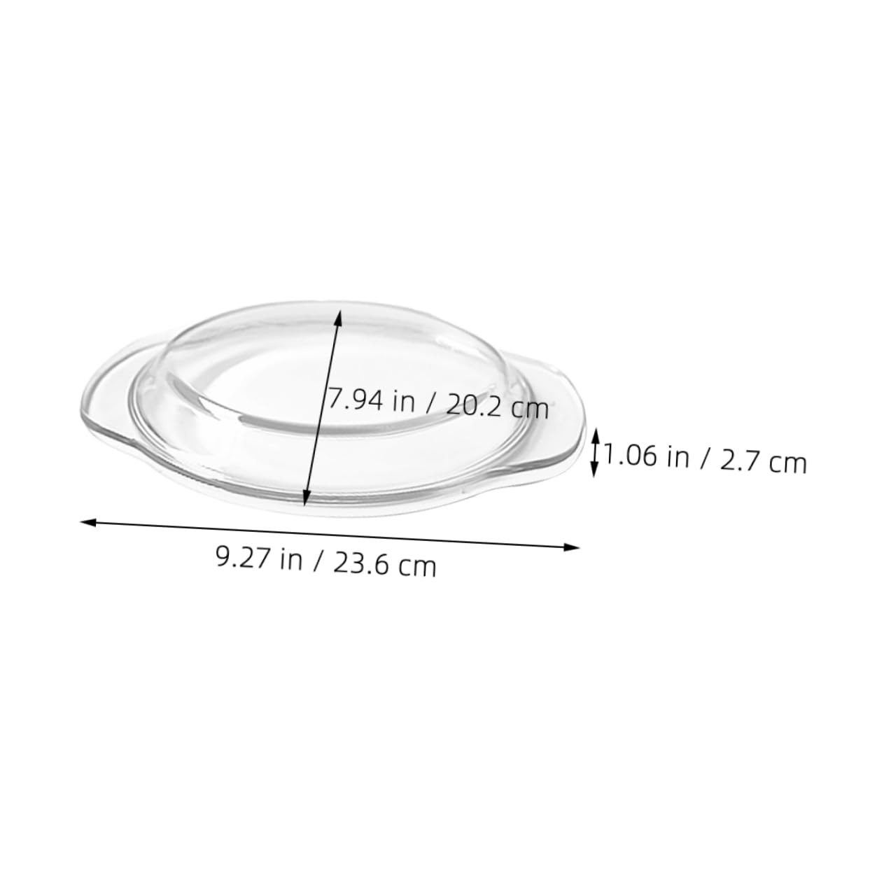 FELTECHELECTR Reusable Microwave Splatter Cover Oil Food Cover Lightweight Heat Concentrating Lid Prevents Food Spatter for Microwave Cooking