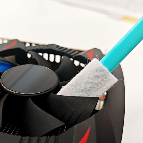 Image of Disposable Crevice Cleaning Brush - 20 Pack Small Cleaning Brushes for Tight Spaces, Household Crevice Cleaning Tool for Deep Cleaning, Disposable Toilet Brush, Baseboard Cleaner Tool - Blue