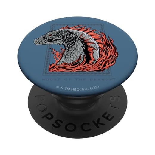 House of the Dragon From The Flames PopSockets PopGrip Intercambiable