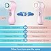Microtree Electric Facial Cleansing Brush, Sonic Vibrating Rechargeable Face Scrubber Exfoliator, 2 Speeds for Gentle Clean, Face Wash Brush - No Rotation, Safe for All Skin Types
