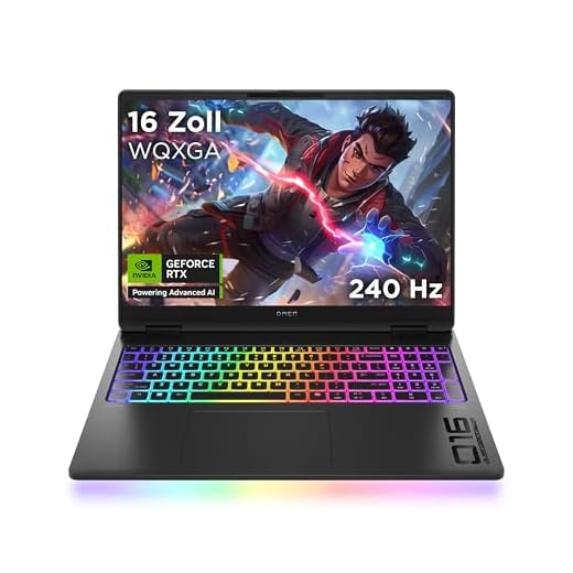 Omen MAX Gaming Laptop, 16 Zoll WQXGA Display 240Hz, AMD Ryzen AI 7 350 (8C) 50 NPU Tops - bis zu 5.0 GHz, NVIDIA GeForce RTX 5070 Ti 12GB VRAM, 32 GB RAM, 1 TB SSD, Win 11, QWERTZ, RGB Light, Schwarz