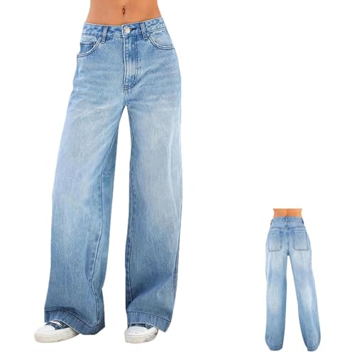 Seraphae Sweatpant Jeans Women Wide Leg Jeans High Waist Baggy Jeans Seraphae Jean Sweat Pants Y2k Denim Sweatpants