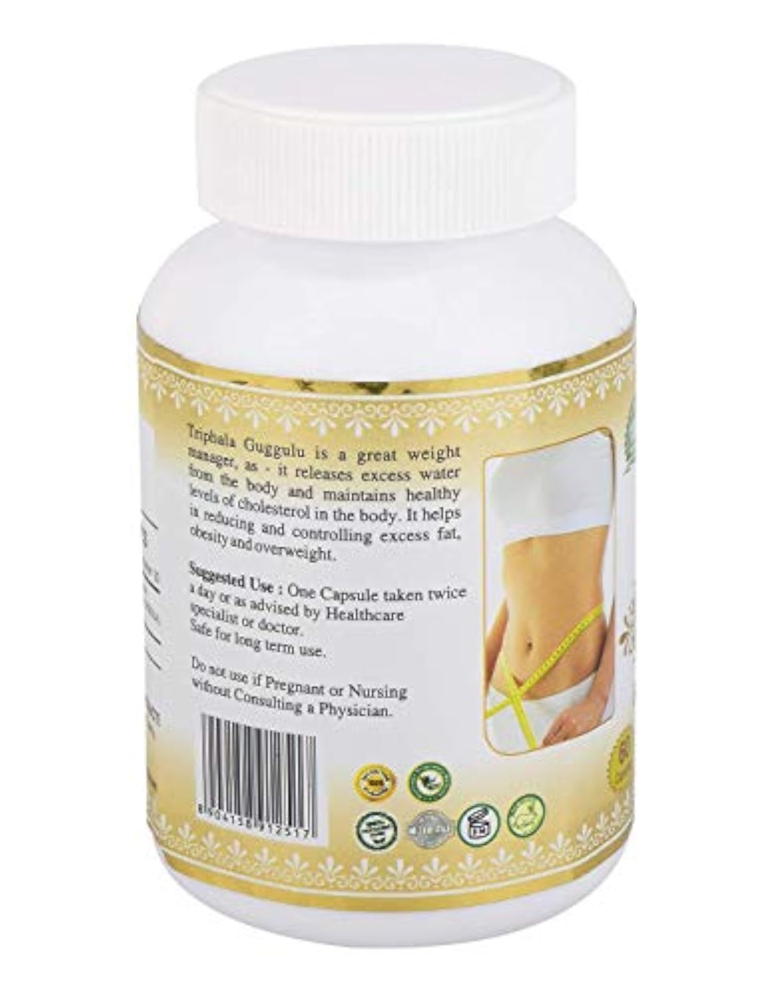 Naturmed's Triphala Guggul, Ayurvedic Digestive Support, 60 Capsules