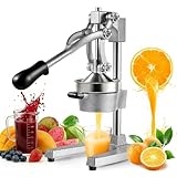 wowspeed Citrus Juicer Professional Lemon Squeezer, Commercial Grade Orange Juice Squeezer, Lime Squeezer Hand Press Manual Fruit Juicer, Heavy Duty Fruit Press for Pomegranate, Watermelon