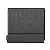 Car Rubber Non Slip Boot Trunk Mats for Land Rover Discovery 5 L462 2017-2021, Black Rear Trunk Liner Tray Protector Waterproof Back Seat Cover Cargo Storage Pad Interior Accessories
