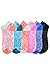 Moda West 20 Pairs - Women's Socks - Ankle Cut, Low Cut, No Show, Footie, Casual Girls in Colorful Patterns (Size 9-11)