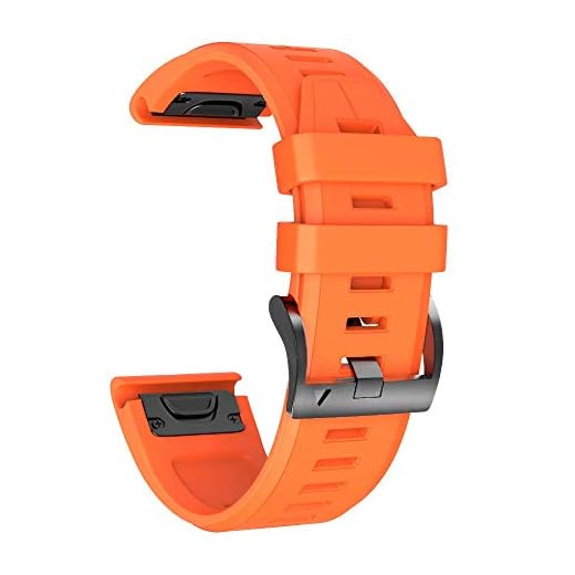 NotoCity Klockarmband i mjuk silikon för Fenix 5 med en bredd på 22 mm för Fenix 5/Fenix 5 Plus/Fenix 6/Fenix 6 Pro/Forerunner 935/Approach S60/Quatix 5
