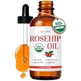 BodyJ4You Rosehip Seed Oil for Face Skin - USDA Organic Cold Pressed Pure