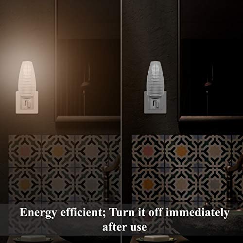 Incandescent Night Light with Switch 120 VAC, 60HZ, 7W