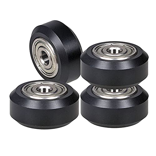 Lysee 3D Printer Parts & Accessories - 13Pcs POM Pulley, Idler Pulley with Bearing 5mm Bore, Suitable for CNC 3D Printer Accessories - (Color: Black)