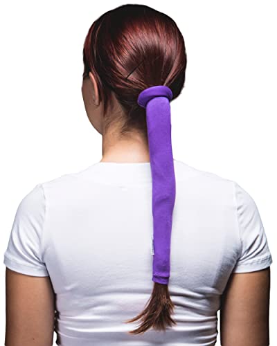 Wrapter Pony Tail Hair Wrap (Purple)