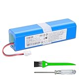 DFTIM 6800Mah Vacuum Battery for Proscenic M7 Pro M8 Pro M7 Max, Viomi S9 Viomi D800, for Uoni V980 Max V980 Plus, for Coredy L900 UONI S1 V980, for Roidmi Eve Plus, for Lydsto R1, for Lenovo LR1