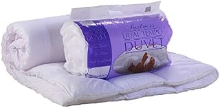 9 & 4.5 Tog  Summer Super Soft Cotton Blend Dual Temperature Two Tog Duvet, Perfect for Partners  Unique Warm & Made with Hollowfibre  King Size