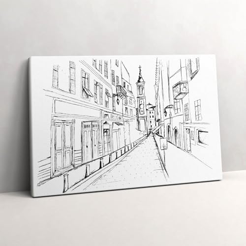 Tableau photo sur toile 60x40cm dessin provence pour des souvenirs doux