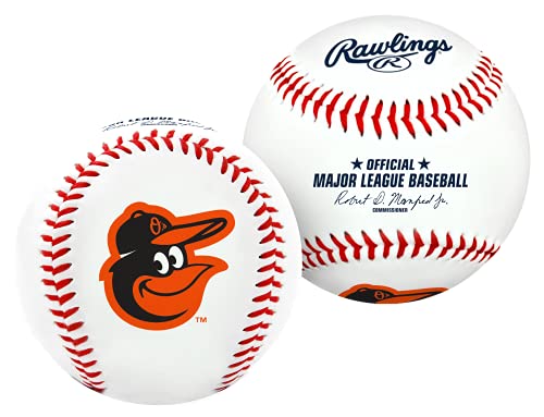 Image of Rawlings | 2026 MLB Baseball with Team Logo | All 30 MLB Teams Available