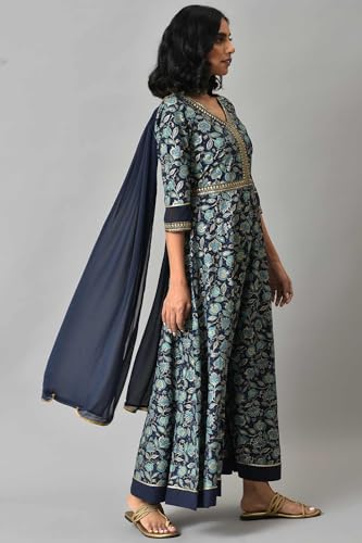 Image of Aurelia Women Fit and Flare Ankle Length Dress